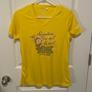 runDisney 2024 10K Springtime Surprise Weekend Short-Sleeve Tech Tee “UP!”